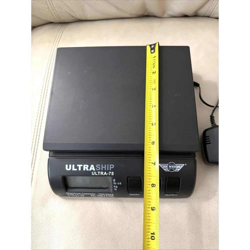 My Weigh Ultraship 75 34kg Scale Black Portable